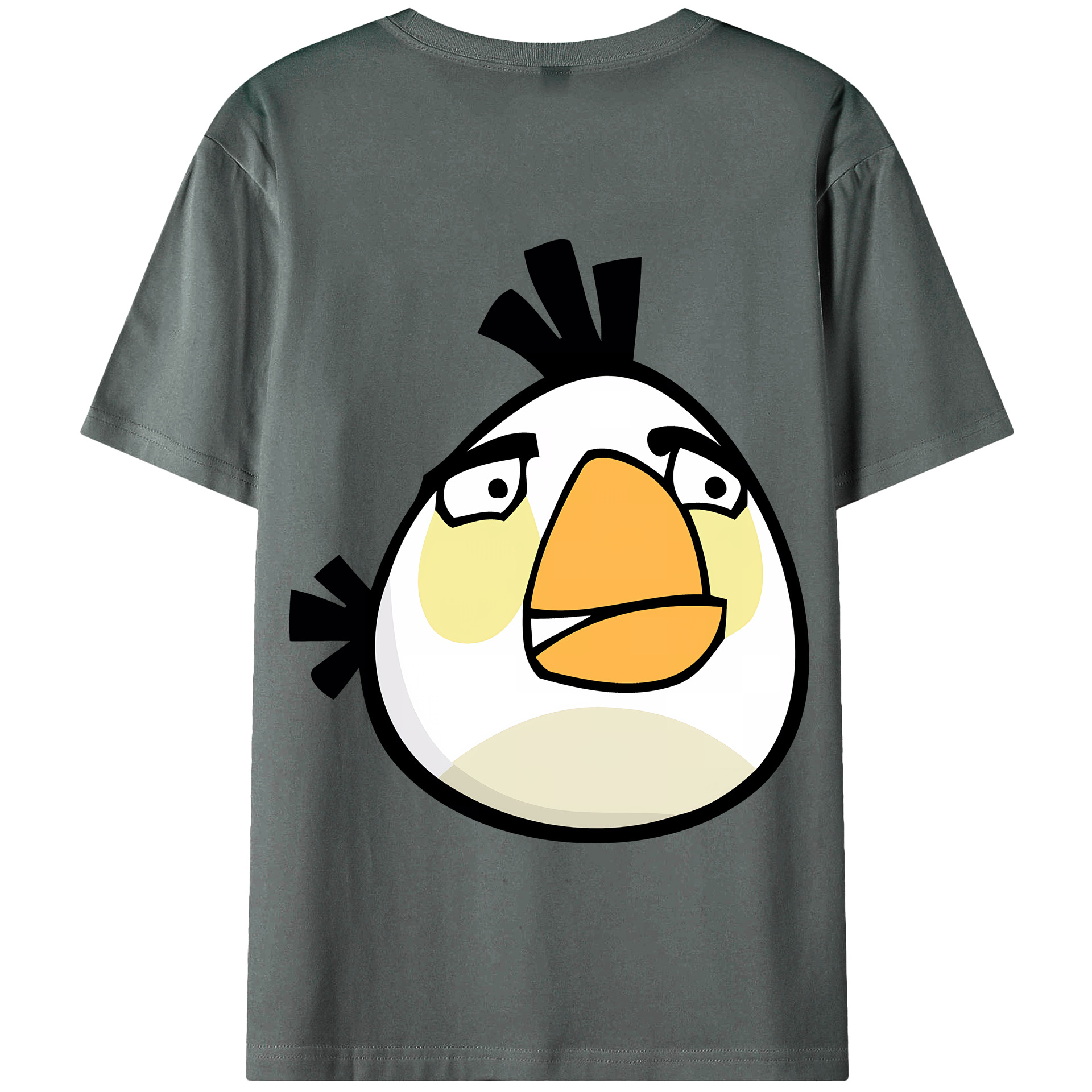 （画像用） Angry Birds アングリーバード 綿100％半袖Tシャツ（背面プリント）